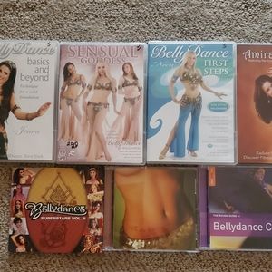 Belly dance DVDs & CDs